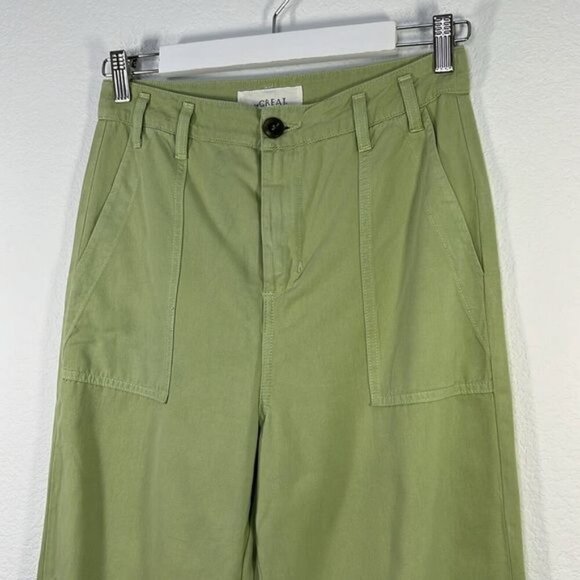 The Great. Voyager Pant in Washed Sweetgrass size 25 - Picture 3 of 8